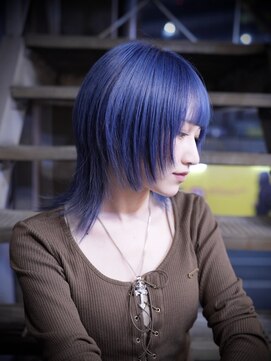 ポプルス(popls) ウルフカット/中性ウルフ/ハイトーンウルフ/ショートウルフ