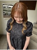 【MINAMI】ブリーチ無しの透け感のあるカラー♪