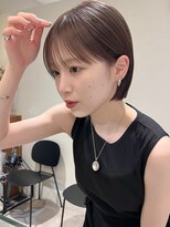 ヤイエ 青山店(yiye)&nbsp;ハイトーンボブ/ショートボブ/ショートヘア/ボブ/カット