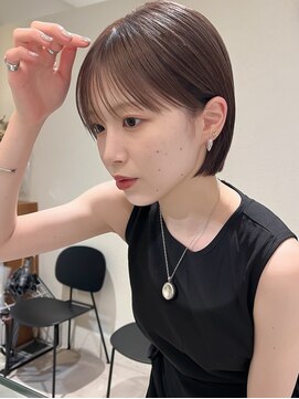 ヤイエ 青山店(yiye) ハイトーンボブ/ショートボブ/ショートヘア/ボブ/カット