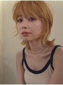 Hair by ryu 【ハイトーンウルフ　マレットヘア】