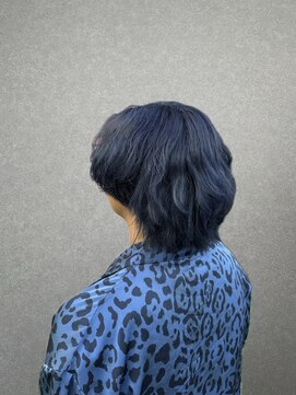 レイ バイ セブンルックス 宇都宮鶴田店(Lay by 7LOOKS) ブリーチあり!ブルーブラック!《》