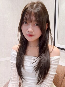 ロングレイヤーカット*ロングヘア*髪質改善トリートメント