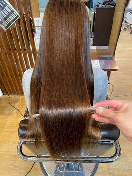 ブリッツ レボ(BLITZ-REVO) 着物ヘア/大人ガーリー/ダークアッシュ/似合わせカット/柏駅