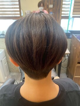 ヘアリゾート粋 トゥジュ 池袋東口店(tujuh) ナチュラルショート/レイヤーカット/ブラウン