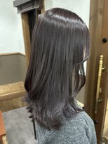 ワンダービューティーサノ(Wonder Beauty SANO) bleachなし×Black purple