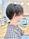 ナチュラルセンターパートサンウォンヘアモテ髪◎20代~50代