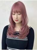レイヤーカット/ミディアムレイヤー/ ハッシュカット/担当岩崎