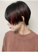【morio原宿】顔まわりレイヤーポイントカラー