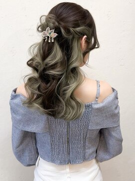 セルカ 新宿(CERCA) 小川/大人ガーリーなハーフアップ/新宿
