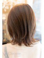 クレオメ 田町店(Cleome)&nbsp;デジタルパーマ前髪サイドバングロング薄めバングフェミニン美髪