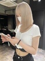 クペウイビ 心斎橋(cope'u yive)&nbsp;ミルクティーベージュ/ハイトーンカラー/ケアブリーチ/心斎橋