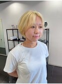 ダークパープル/ナチュラルショート/ミルクブラウン/夏/茅ヶ崎