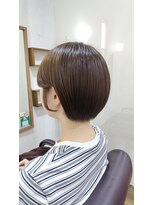 イタクラ 赤道店 (ITAKURA)&nbsp;丸みショート/ショートボブ/アッシュベージュ/グレージュ