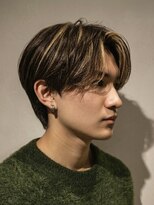 ノアノ(NOANO) センターパートとナチュラルなハイライト