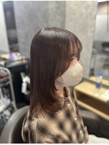 ザ シーワークス ときわ台店(THE Cworks)&nbsp;髪質改善トリートメント/ピンクブラウン