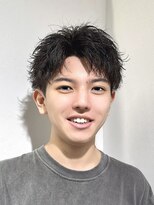 オーシャントーキョー 原宿(OCEAN TOKYO)&nbsp;メンズショートパーマ短髪ツーブロック刈り上げ