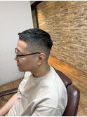 おしゃれ坊主ナチュラルフェード