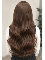 ルノヘアー(Lunohair)&nbsp;ブラウン×韓国風レイヤーカット×秋カラー×ブリーチなしカラー