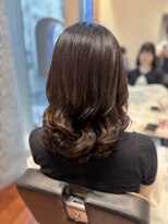 パーマ落としラボ アピッシュ 銀座(apish)&nbsp;パーマ落とし ナチュラルストレート 艶髪 20代30代40代