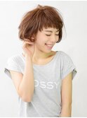 ショートバングボブ☆【EARTH上本町店】