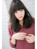 ローマ ギンザ(ROMA Ginza)&nbsp;『ROMA』暗髪、黒髪でも可愛い無造作ウェーブセミロング