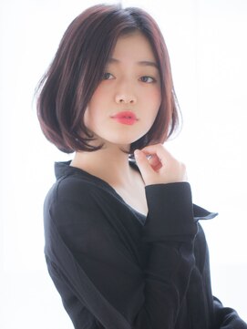 アリエッタ(aRietta) 【aRietta/銀座】大人かわいいセンターパートハニーヘアボブ