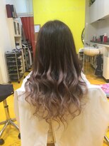 デュオヘアー エクステンションズ 新宿&nbsp;綺麗なミックスグラデーション(^^♪