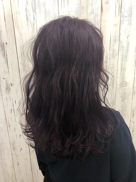 ヘア ドレス リッケ(hair dress lykke) 【lykke】ヘルシーセミディ×See-through Lavender