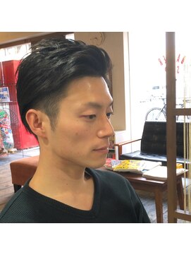 ボスヘアー チャプター(boss hair chapter) ツーブロック カリアゲ アップバング