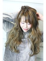 《New-Line 代表YUTAKA》グレージュカラー×モテロング 髪質改善