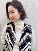 ストカールでふんわりシフォンボブ♪・・・担当KAYO