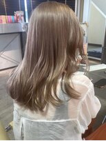 キーン 立川店(keen)&nbsp;【keen×田中】ハイトーンハイライト×セミディ