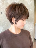 絶壁解消/大人ショートボブ/表参道/30代40代50代/小顔カット