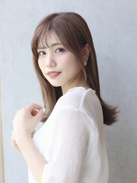 リュドール 名駅(Rue D'or) 耳掛けセミロング