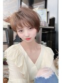 【王道ショート】菱形ゆるふわショート