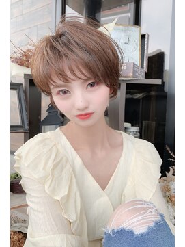 モアナ 逗子(MOANA) 【王道ショート】菱形ゆるふわショート