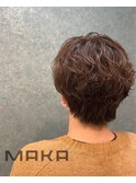 ショートヘアパーマ