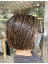 【気になる白髪対策に！】白髪ぼかしハイライト【蕨/ 川口/南浦和/インナーカラー/白髪ぼかし/髪質改善】