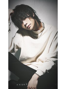 ルフレ 新宿歌舞伎町店(Reflet) エモ/無造作/ウルフマッシュ/メンズカット/メンズメイク