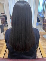 セシルヘアー なんば店(Cecil hair)&nbsp;暗髪×ストレート