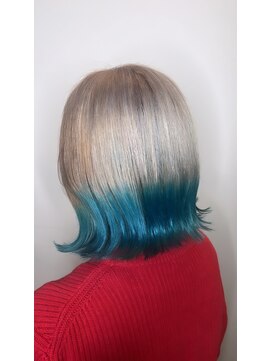 イングスジャパン(ings JAPAN) ライトブルー裾カラー