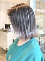 リード バイ ラグーン(LEAD by LAGOON)&nbsp;バレイヤージュグレージュハイライトダブルカラーケアブリーチ