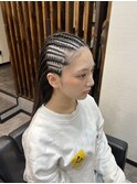 コーンロウハーフ