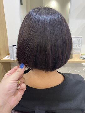 トゥルース(hair&eyelash Truth) 【Truth】ラベンダーカラー/ボブ/ラベンダーベージュ