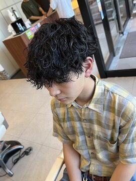 ヘアーアンドエステ ハラダ 滝ノ水店(Hair&Esthe Harada) 波巻きスパイラル