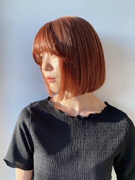 リトバイプティパ(Lit by petit-pas) ◎ オレンジブラウン × ボブ ◎