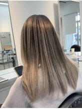 どこから見ても可愛い！こだわりのバレイヤージュで動きと立体感を☆