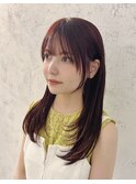 #韓国ヘア#お顔周りカット#髪質改善