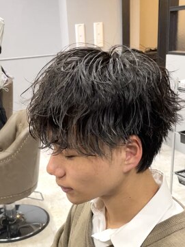 アビールブレ 新潟万代(ABEY LEVRAI) 新潟メンズパーマ　新潟波巻き　新潟波巻きパーマ